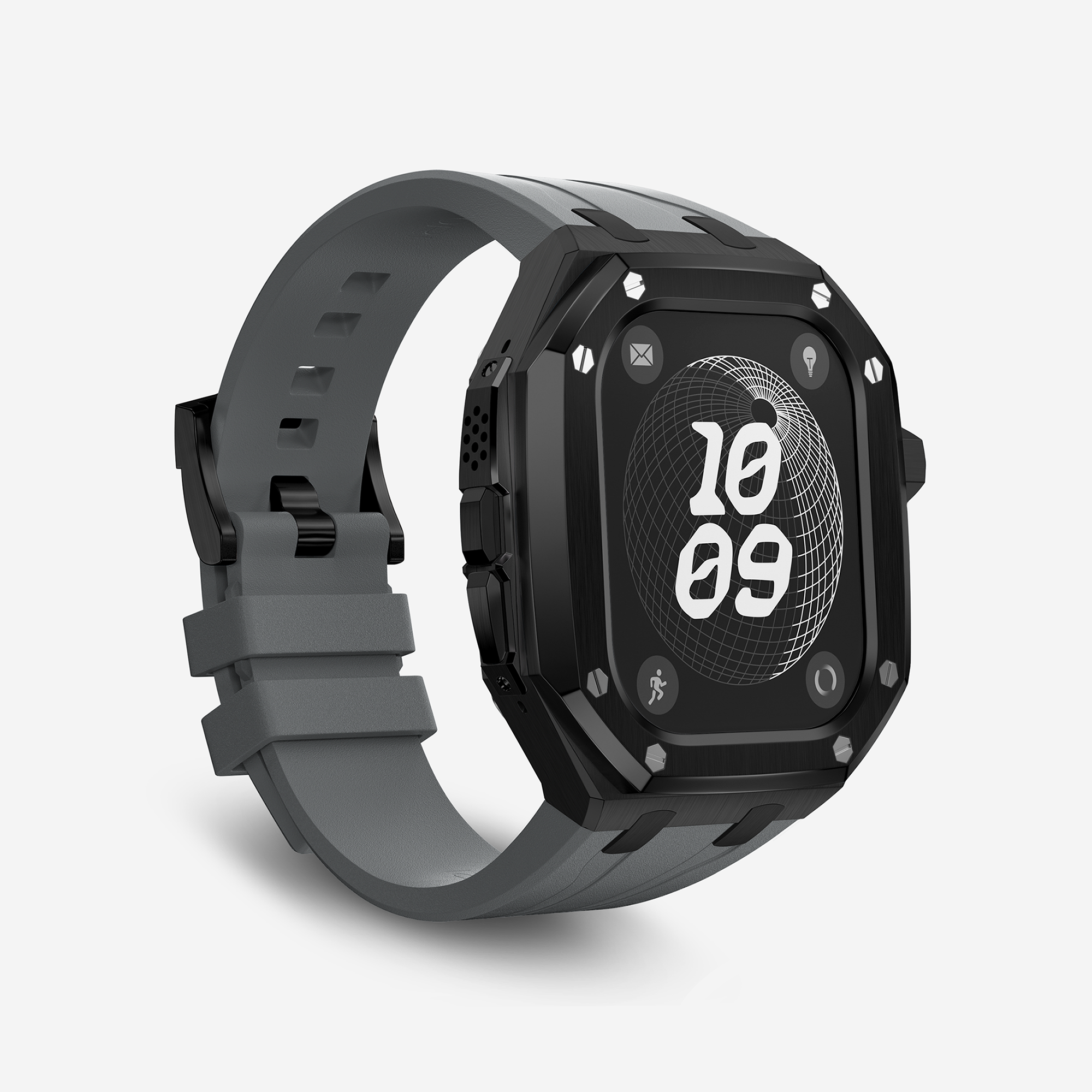 APRO TF 49MM Titanium Apple Watch Ultra Modification Kit (Black)