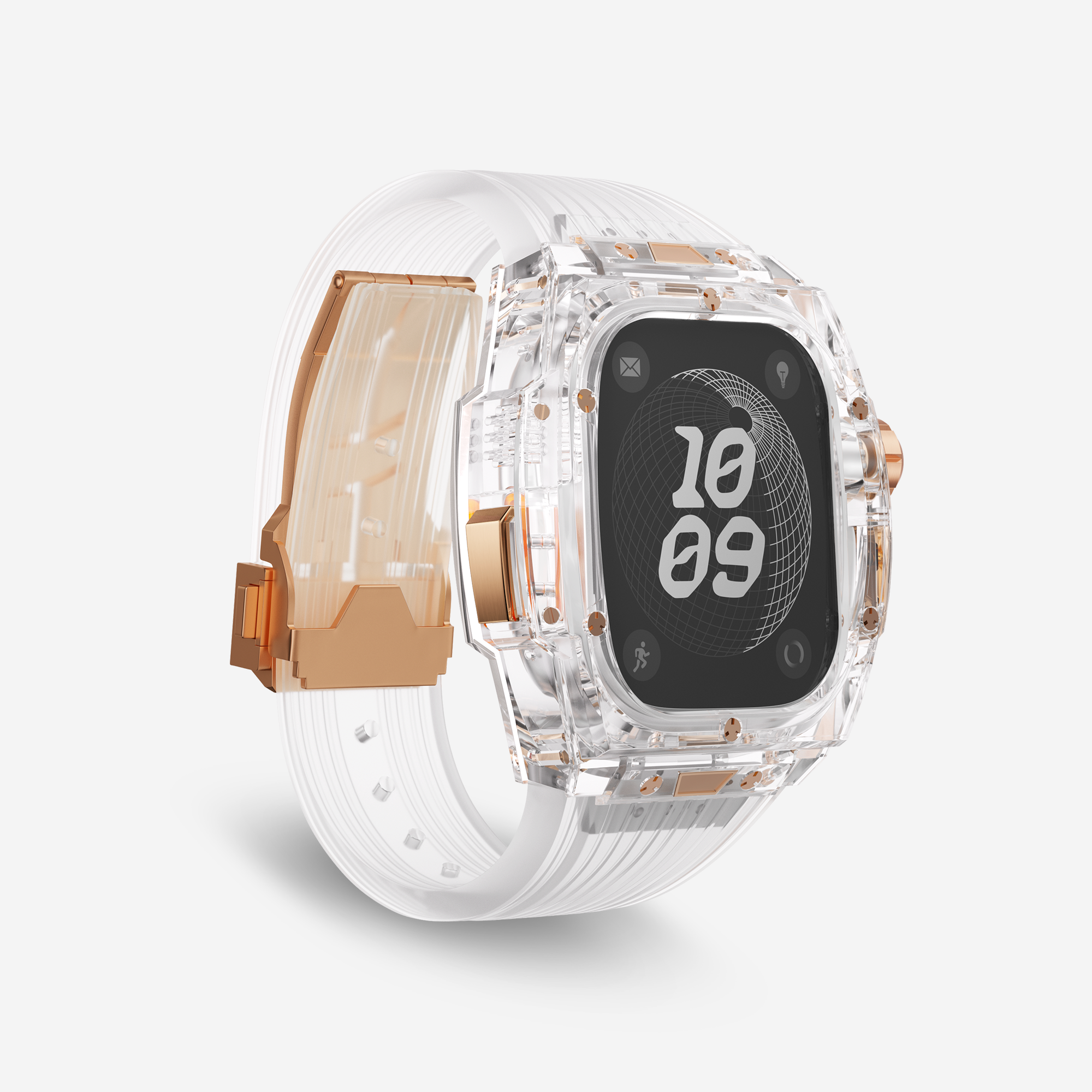 HBSB NYLON 49MM Apple Watch Modification Kit (Rose Gold)